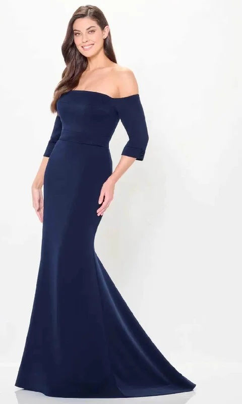 High-Quality Women's Fashion Dresses Cameron Blake CB3233 - Quarter Sleeve Evening Gown