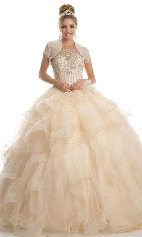 Women's Clothes And Apparel Sets Juliet Dresses 1423 - Crisscross Back Quinceanera Ballgown