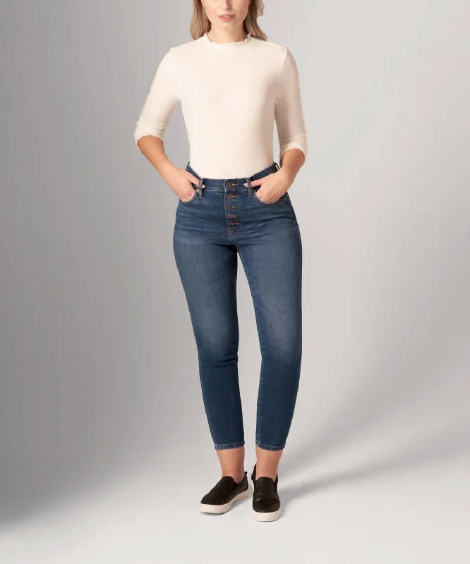 Women Wear Boutique Valentina Skinny Jean In Tribeca Blue