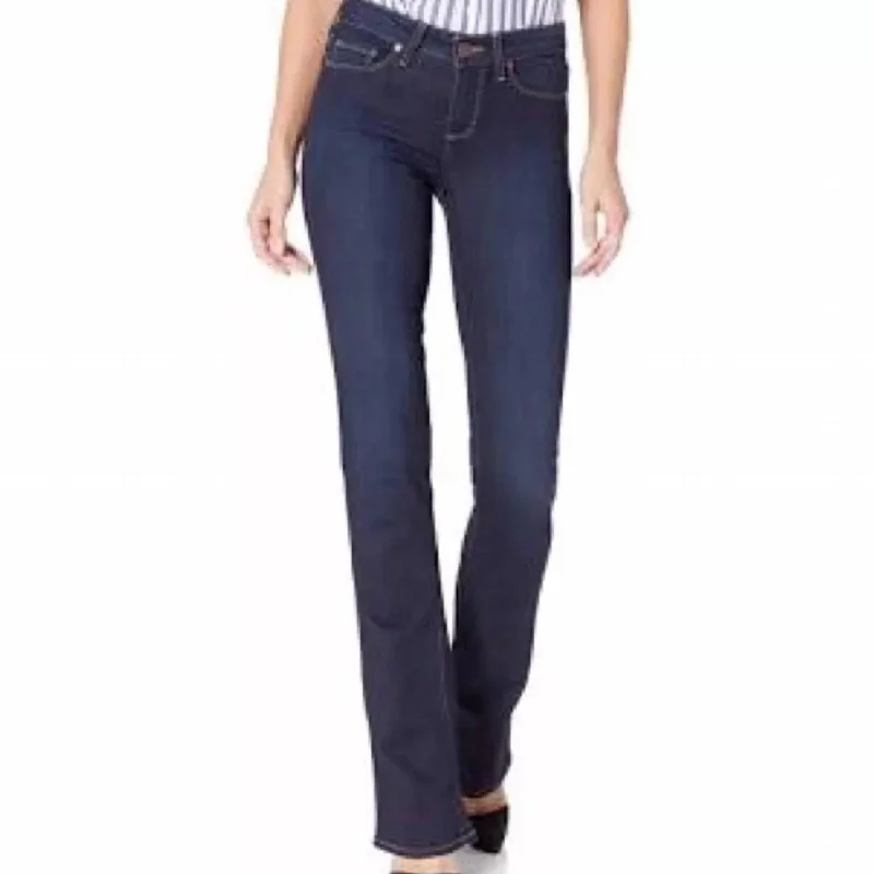 Clothing Sale Manhattan Mid Rise Bootcut Jeans In Pinnacle