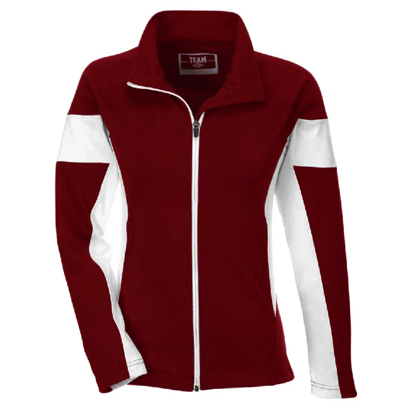 Discount Store Team365 - Women's Elite Performance Full Zip Sweater (TT34W 25)