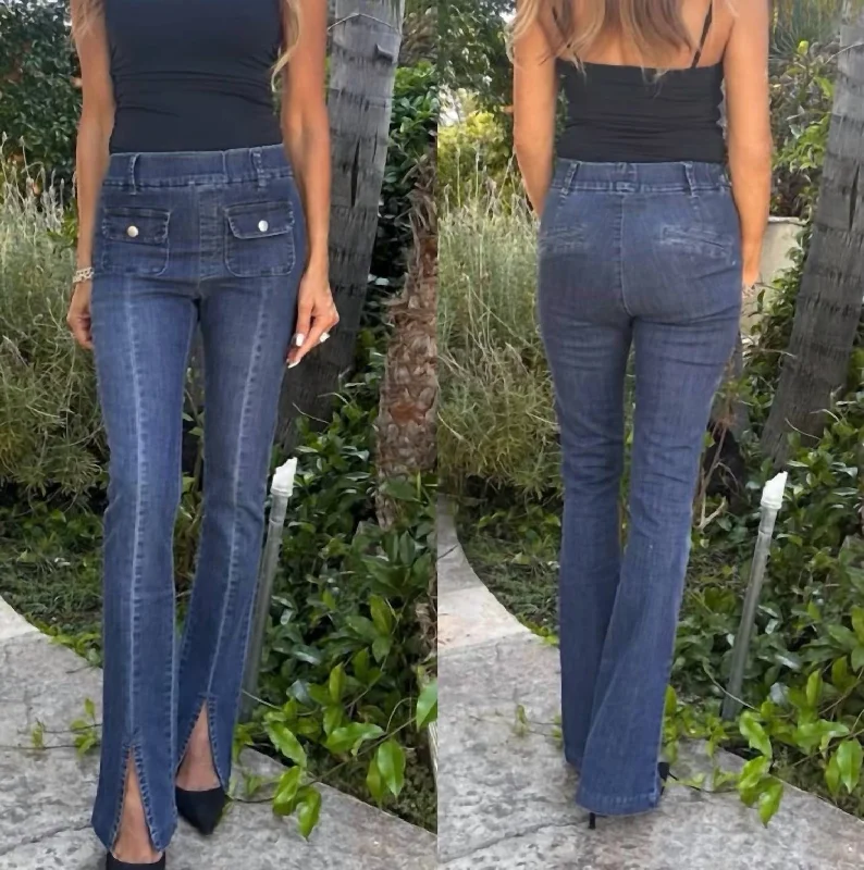 Women's Resort Apparel Adele Jean In Denim