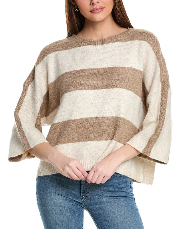 Women's Travel Attire Vince Camuto Wide Stripe Sweater