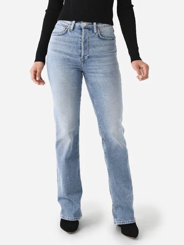 Trendy Boutique Online 70S Bootcut Jean In Blazed Indigo