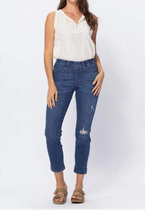 Online Clothing Stores Hanging With The Boys Denim Jegging In Blue