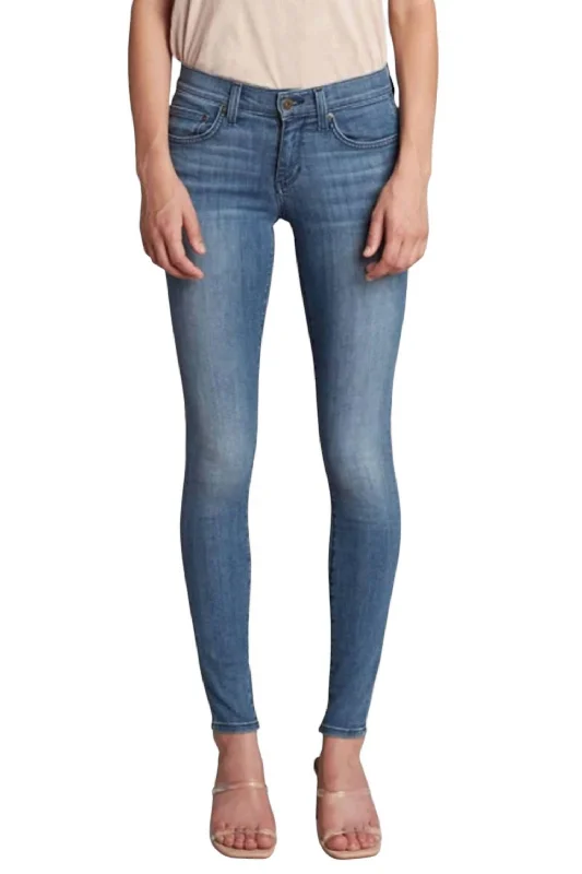 Women's Clothing Brands Dreamer Mid Rise Skinny Jean In Wanderlust