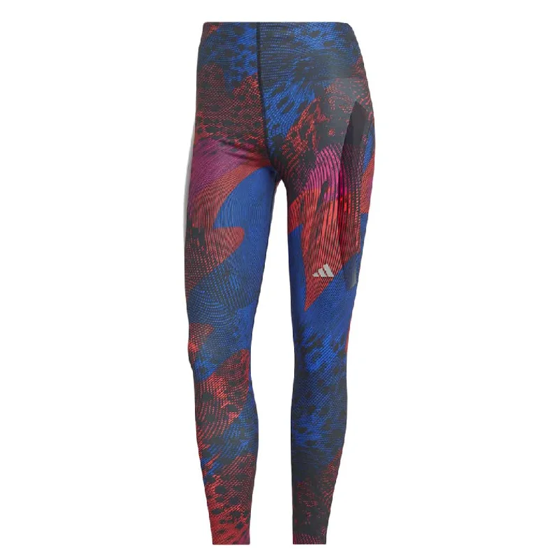 Weekend Sale adidas - Women's Adizero Running Allover Print 7/8 Leggings (HS5433)