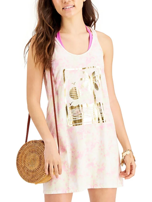 Women's Trendy Apparel Juniors Womens Cotton Summer Cover-Up