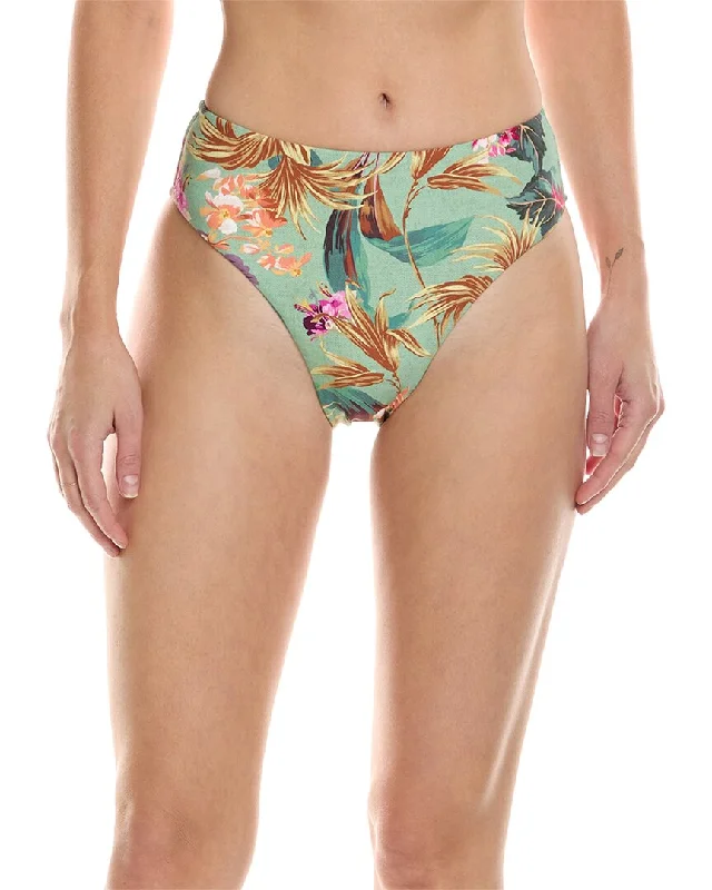 Sophisticated Women's Fashion Monte and Lou High-Waist High-Leg Bikini Bottom