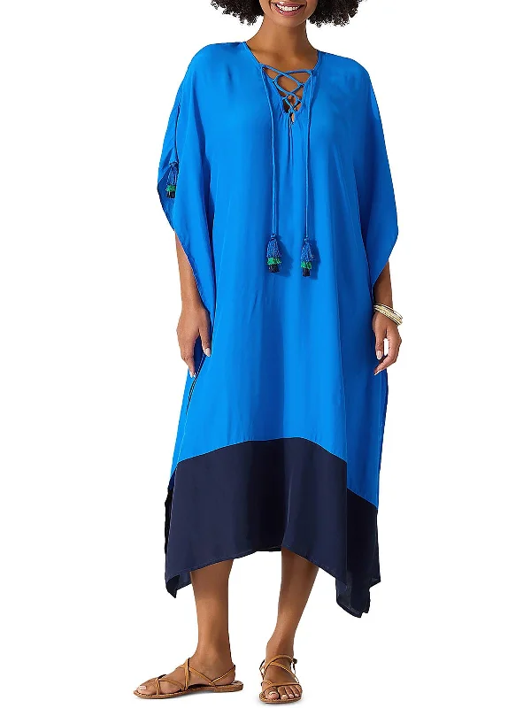 Women's Work Outfit Womens Tassel Long Cover-Up