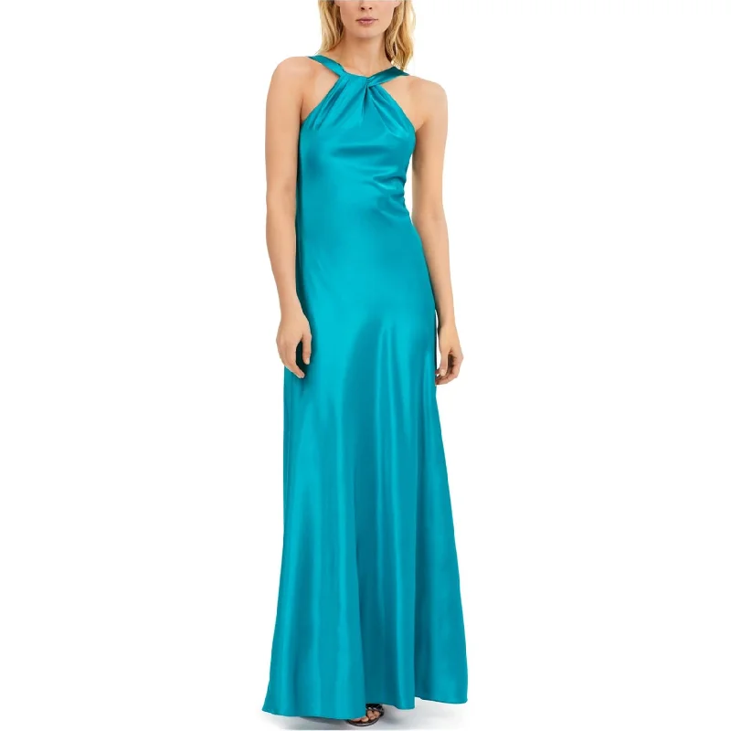 Modern Women's Wardrobe Essentials Calvin Klein Womens Solid Gown Dress