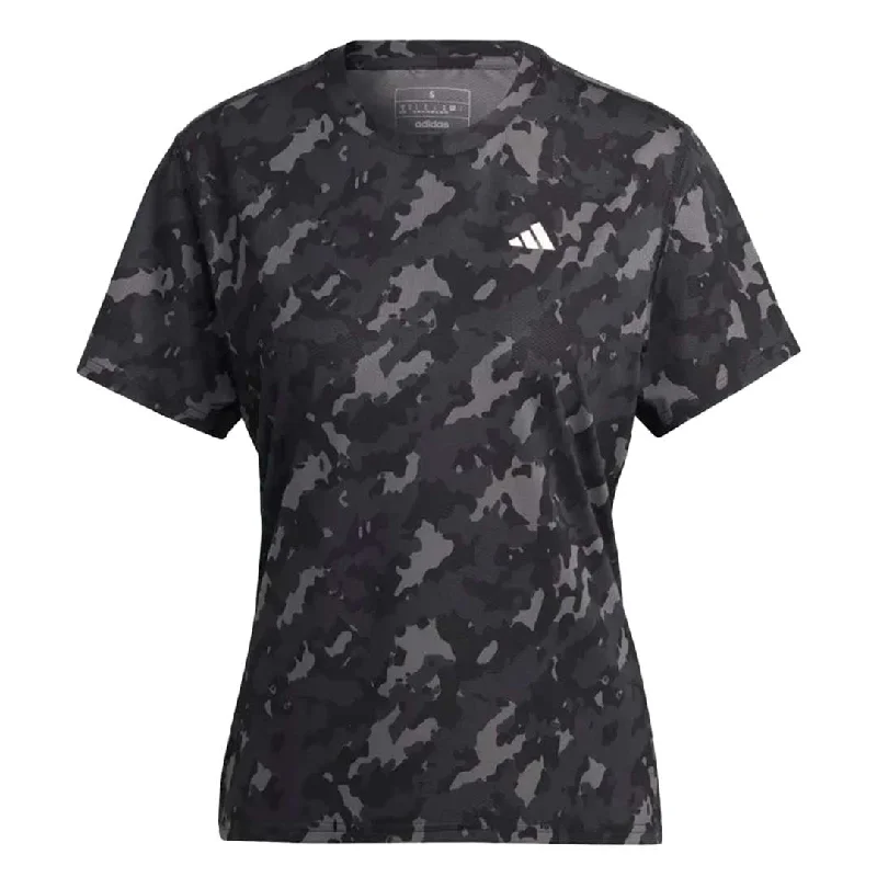 Exclusive Online Sale adidas - Women's Own The Run AOP T-Shirt (HM4250)