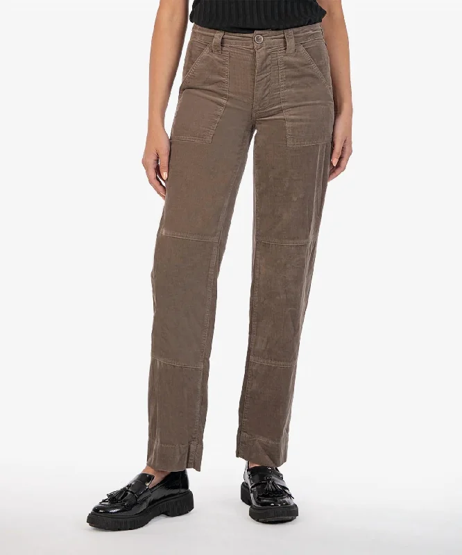 Women's Fashion Clothes Women's Elizabeth Corduroy Pant In Almond