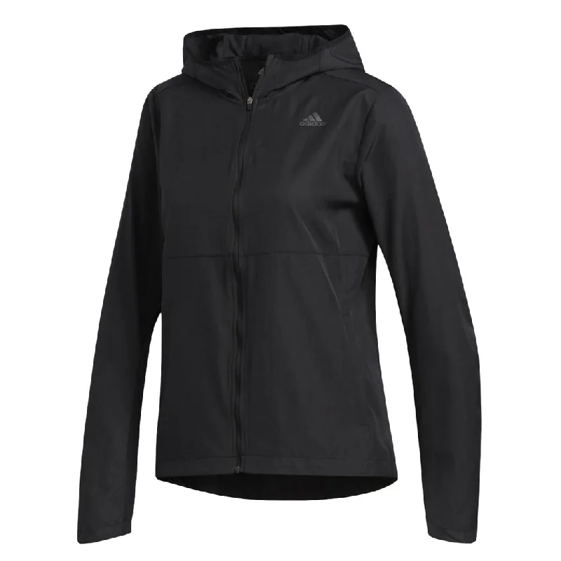 Women's Chic Apparel adidas - Women's Own The Run Hooded Windbreaker Jacket (FM6928)