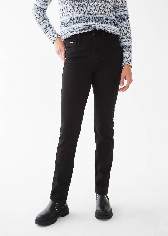 Big Sale Event Suzanne Straight Leg Euro Twill Jean In Black