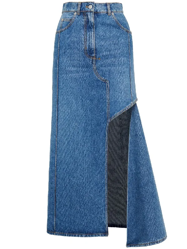 Online Impressions Boutique Alexander Mcqueen Women's Skirts blue