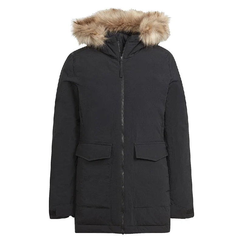 Trendy Women's Fashion adidas - Women's Hooded Fur Parka (IJ8260)