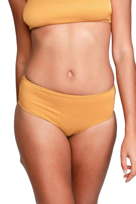 Women Clothes Serena Hipster Bikini Bottom In Ribbed Fabric