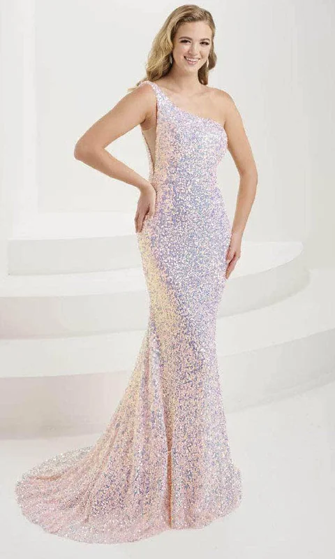 High-End Women's Apparel Tiffany Designs 16114 - Sparkle Sequin Gown