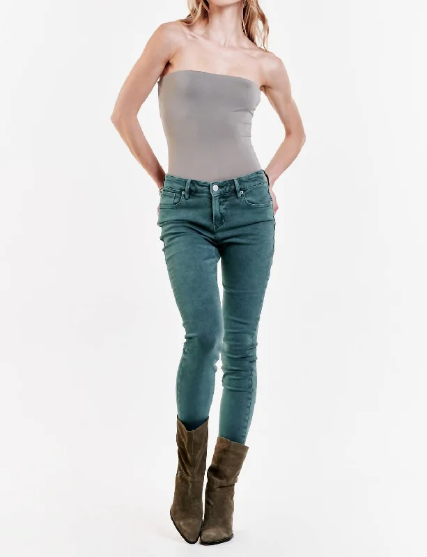 Casual Wear Gisele High Rise Skinny Jeans In Seafoam Haze