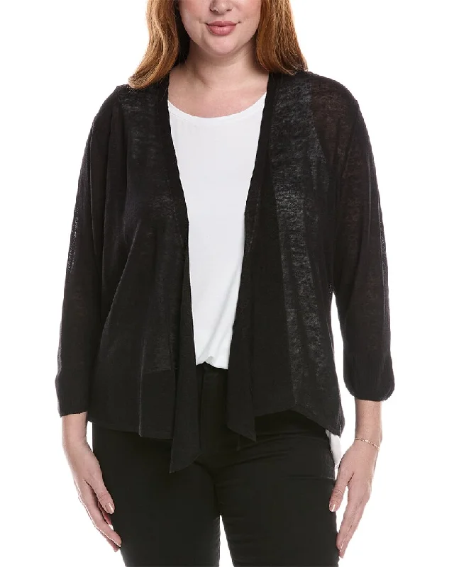 Chic Women's Outfit NIC+ZOE Plus Linen-Blend Cardigan