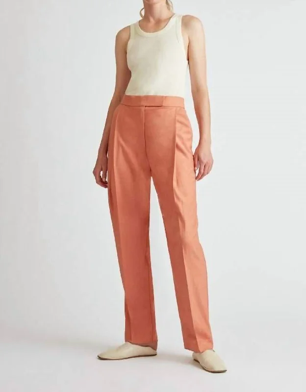 Women's Clothes For The Office Marley Pant In Warm Guava