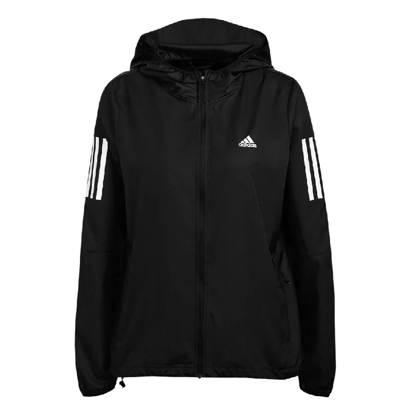 Clothes Of Woman adidas - Women's Own The Run Hooded Running Windbreaker Jacket (H59271)