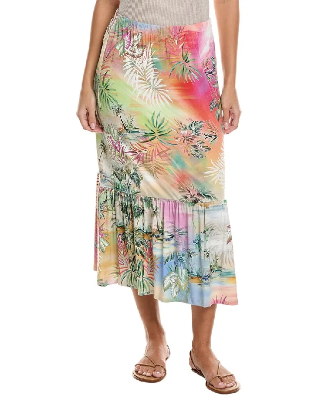 Women's Luxury Apparel Johnny Was The Janie Favorite Single Tiered Skirt