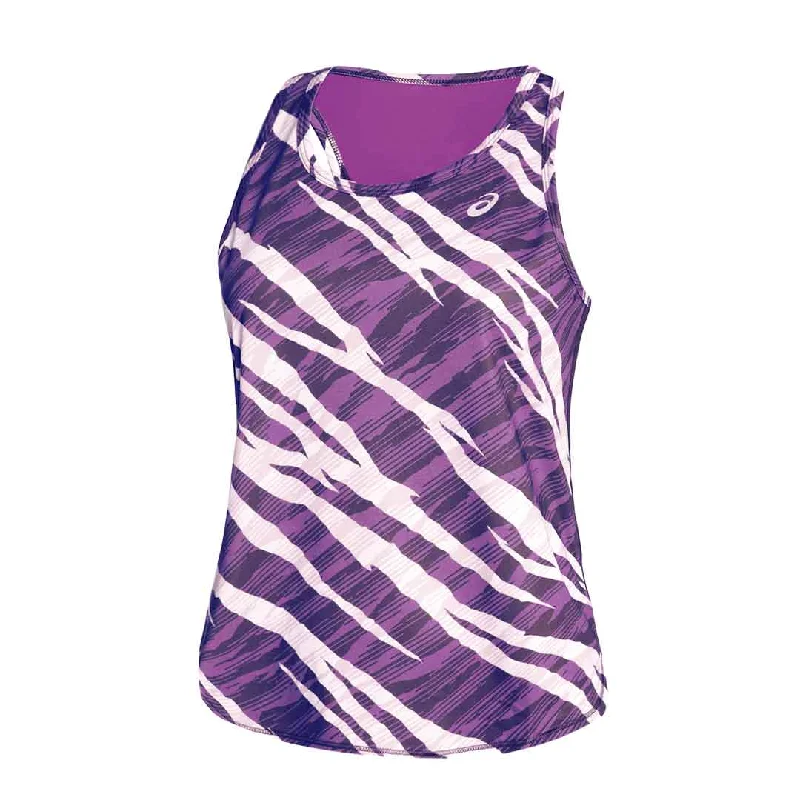 Women's Outerwear Attire Asics - Women's Wild Camo Tank Top (2012C380 501)