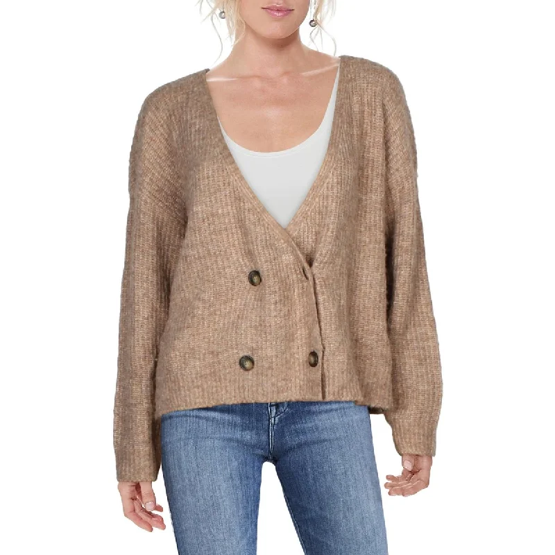 Clothes For Woman Jamison Womens V Neck Double Breasted Cardigan Sweater