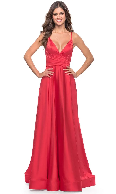 Casual Dresses for Women La Femme 31121 - A-Line Gown