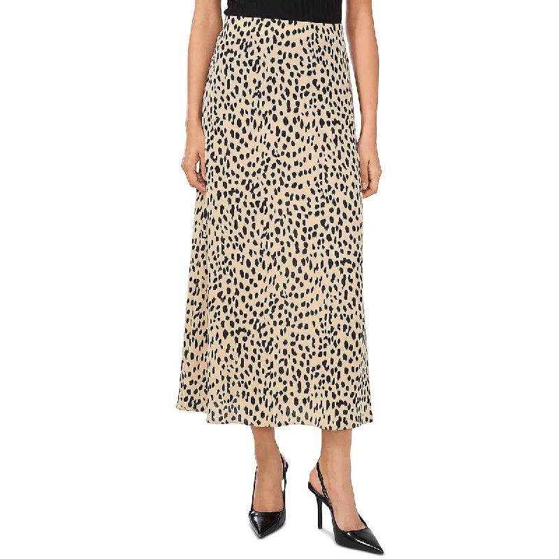 Affordable Women's Fashion Womens Midi Elastic Waist Midi Skirt