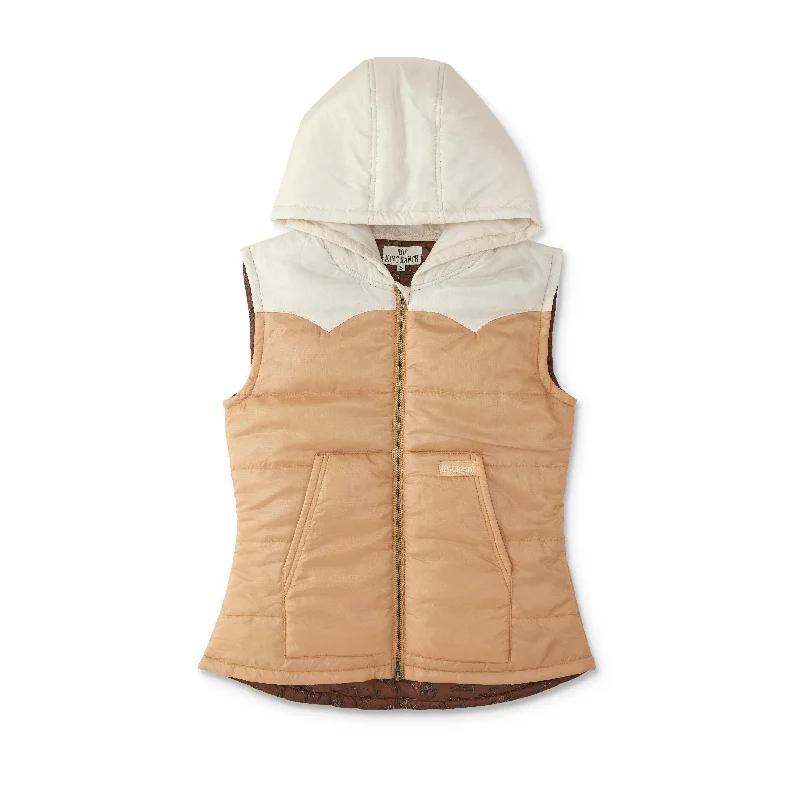 Women's Clothing For Outdoor Activities Women's Colorblock Western Puff Vest