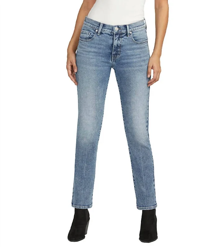 Sale On Sale Cassie Slim Fit Mid Rise Jean In Beacon Blue