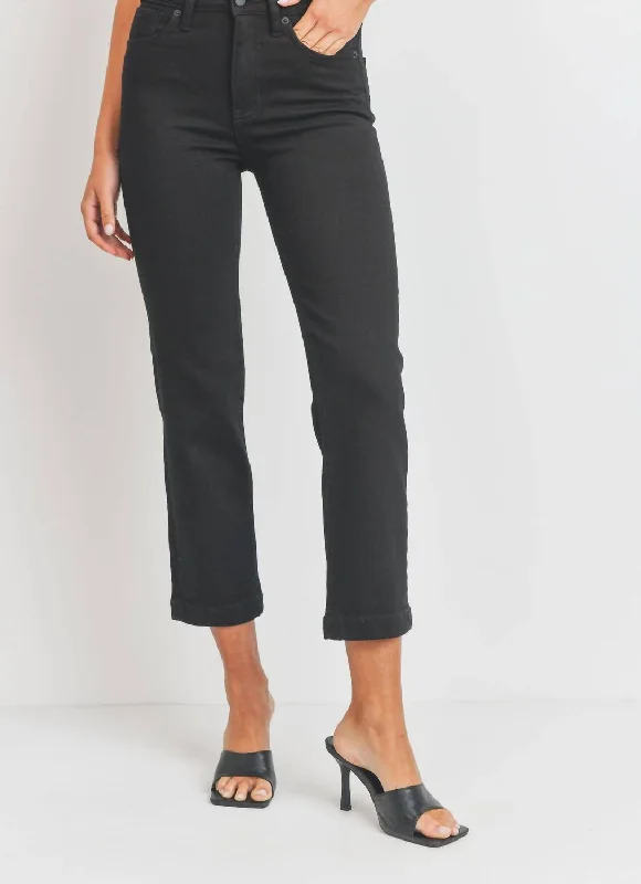 Flash Sales Today Women's Classic Relaxed Straight Jeans In Black