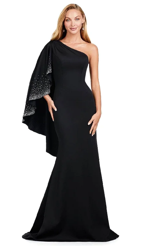 Casual Style for Busy Women Ashley Lauren 11421 - Asymmetric Mermaid Evening Gown