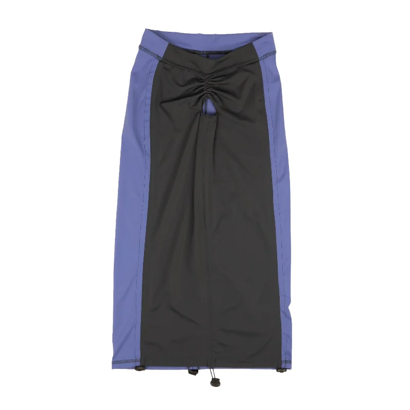 Modern Women's Wardrobe Essentials RECINTO DRAWSTRING PEGADITA COBALT MIDI SKIRT