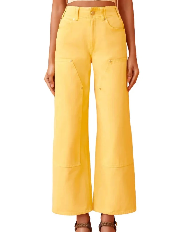 Comfy Women's Outfits for Daily Wear Olympia Jean In Dandelion Wash