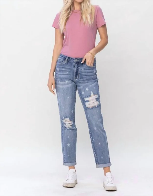 Clothing For Women Star Crossed Boyfriend Jean In Blue