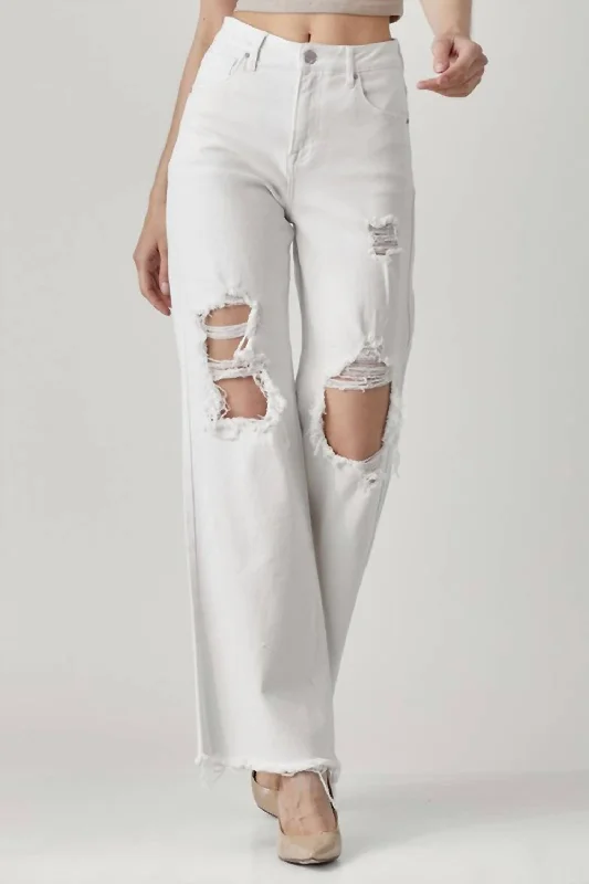 Sale On Sale Wide Leg Jean In White