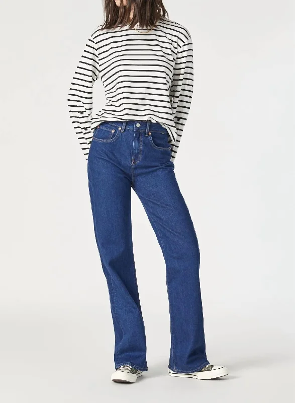 Online Boutiques Victoria Jean In Solid Deep Recycled Blue