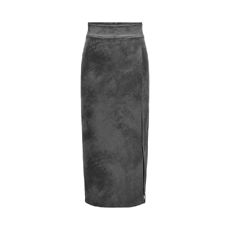 Best Online Clothing Boutiques Only  Synthetic Leather Women's Skirt