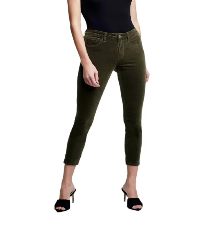 Clothes Woman Margot High Rise Skinny Jeans In Ivy Green