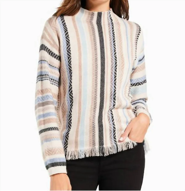 Best Online Clothing Boutiques Early Frost Sweater In Neutral Multi