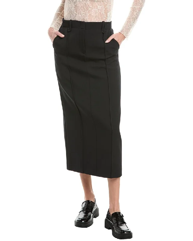 Women's Clothing For Outdoor Events SIMKHAI Odell Midi Pencil Skirt