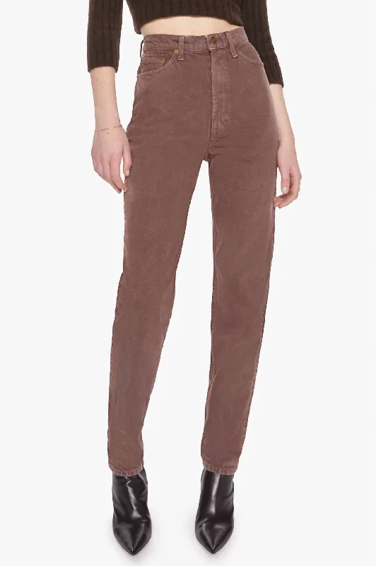 Affordable Women's Clothing Online High Waisted Twizzy Skimp Jean In French Roast