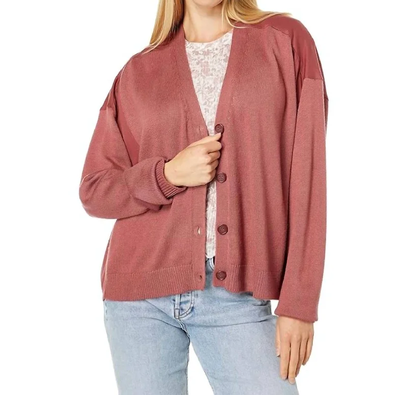 Women's Stylish Outerwear Corinne Cardigan In Penny