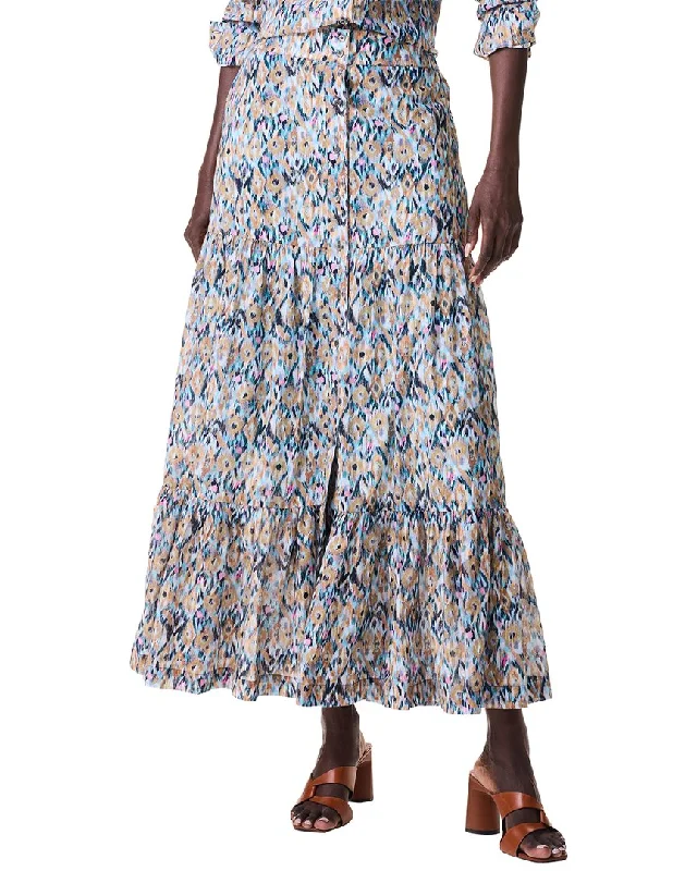 Chic Women's Clothing NIC+ZOE Up Beat Ikat Tiered Skirt