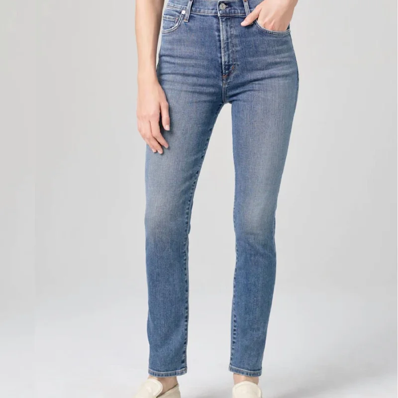 Women's Plus-Size Garments Olivia High Rise Denim In Hightime