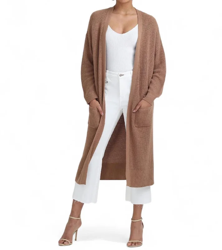 Women's Holiday Clothing Janice Cardigan In Cinnamon